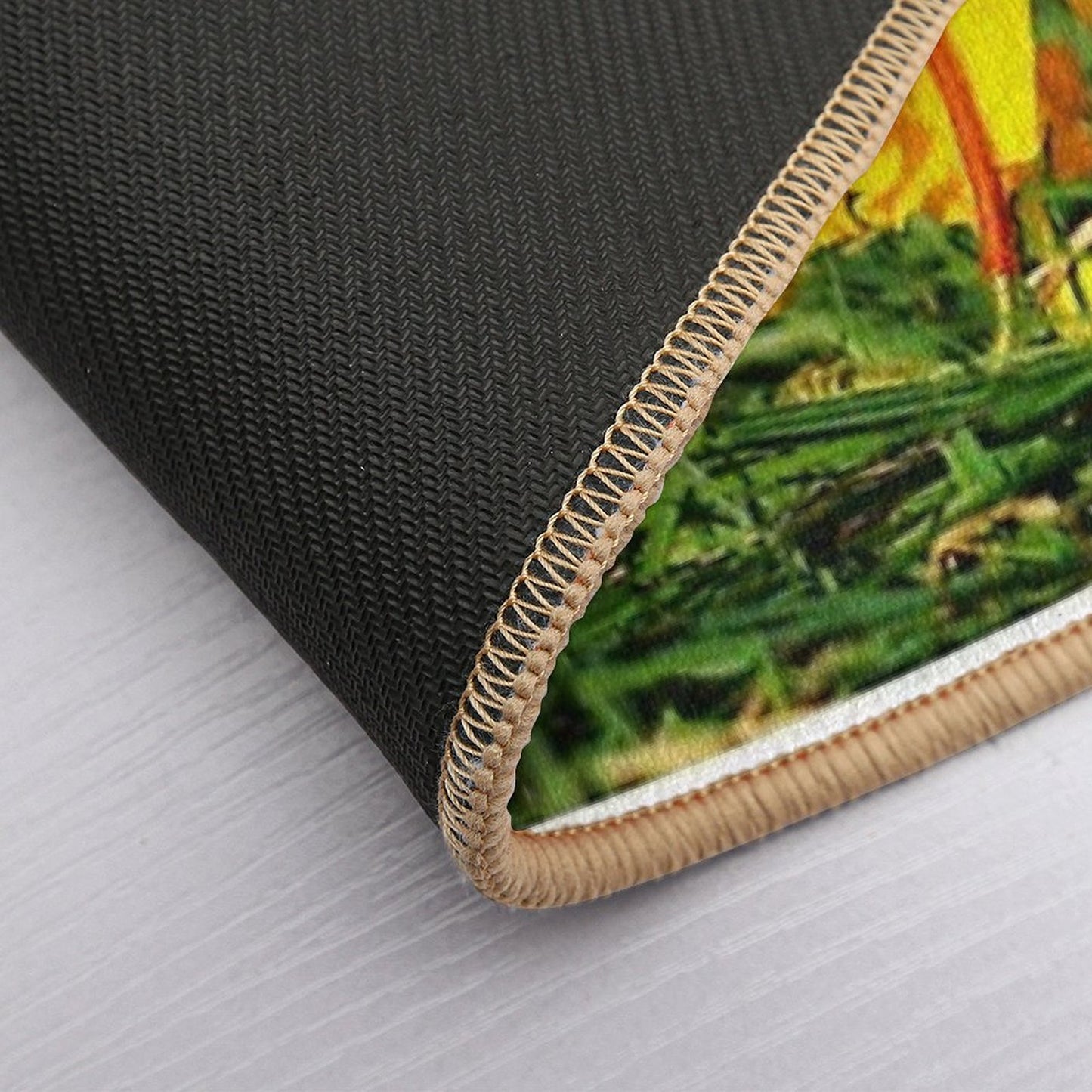 Graceful Dancing Active Fubby Doll Couple.  Non-Slip Bath Mat