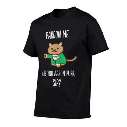 The Hamilton Cat T-shirt for Men Women Kids  Slim-fit Cut T-Shirt