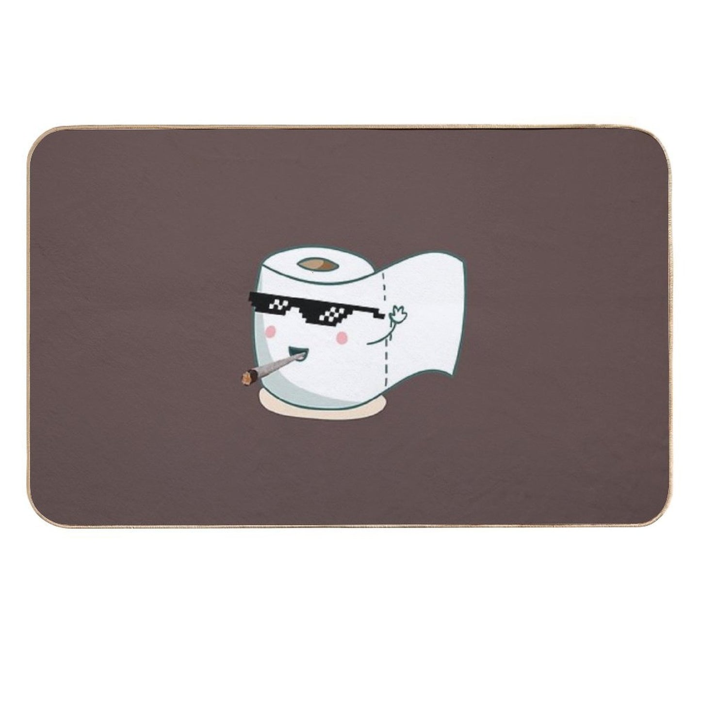 The Essential Funny And Cuddly Tp Dealer T-shirt  Pet-Safe Bath Mat