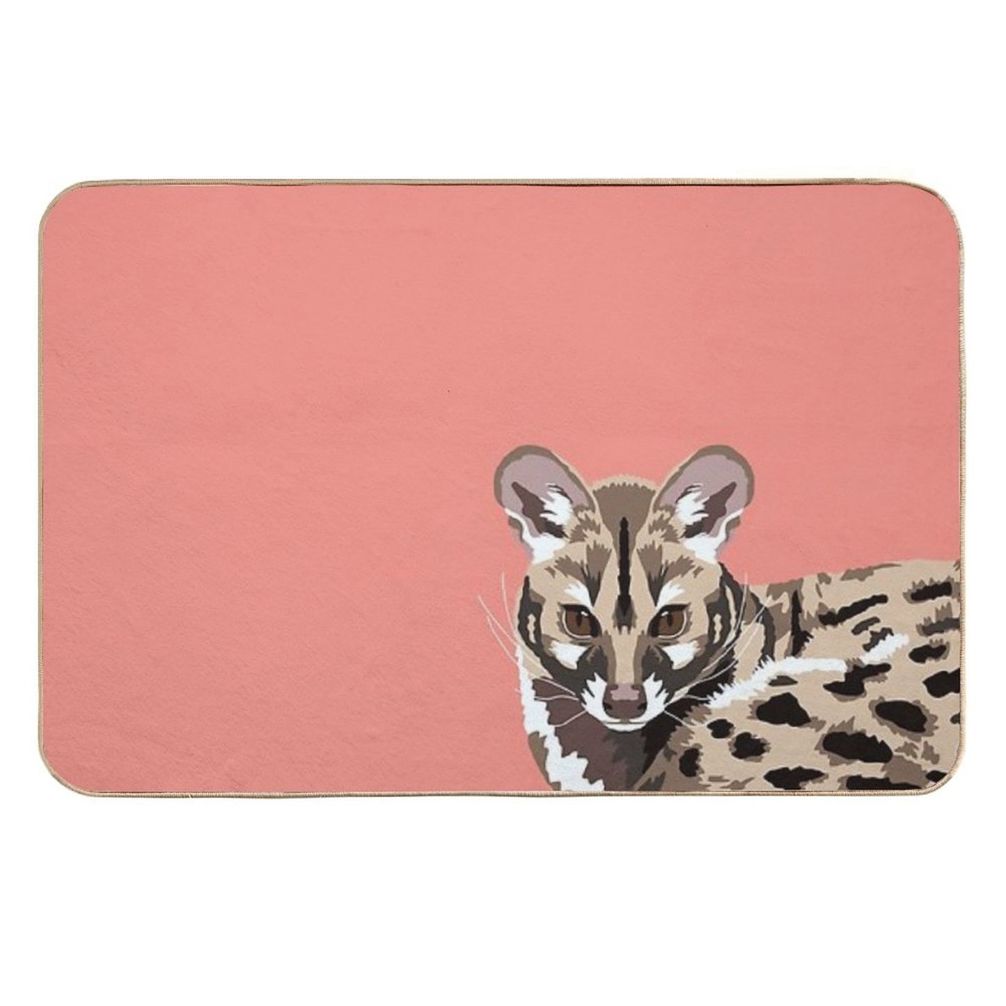 Genet Portrait  Toxin-Free Bath Mat