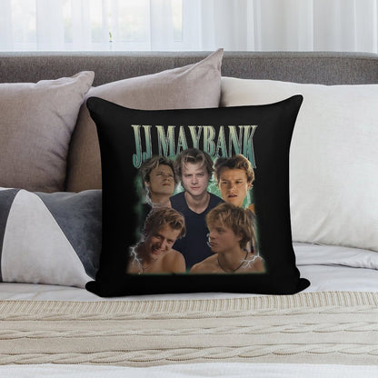 Retro JJ Maybank Vintage Bootleg 90s Style Soft Anti-Pilling Throw Pillow