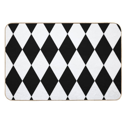 Harlequin Diamonds  Anti-Trip Bath Mat