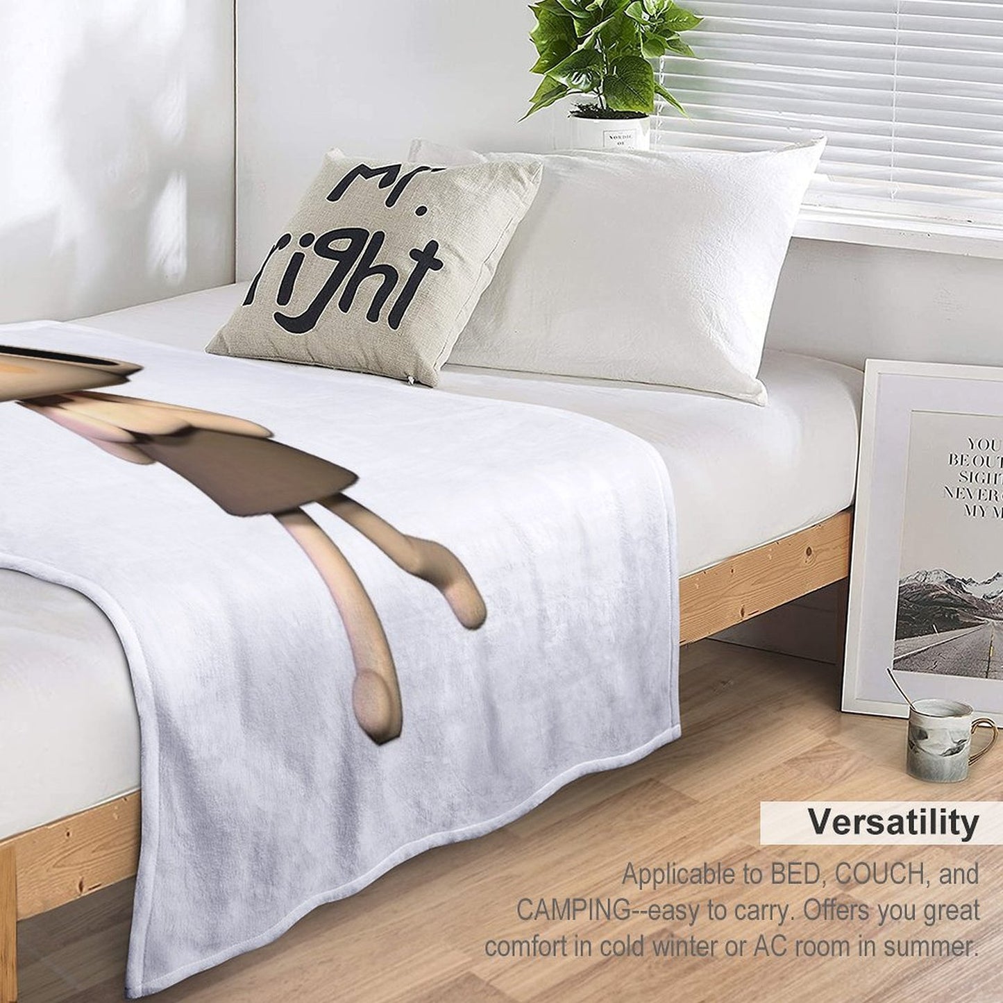Dandy's World Shelly Versatility Throw Blanket