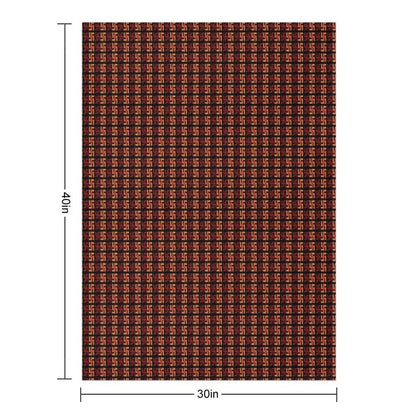 Swastika Peace Good Luck Machine-washable Throw Blanket