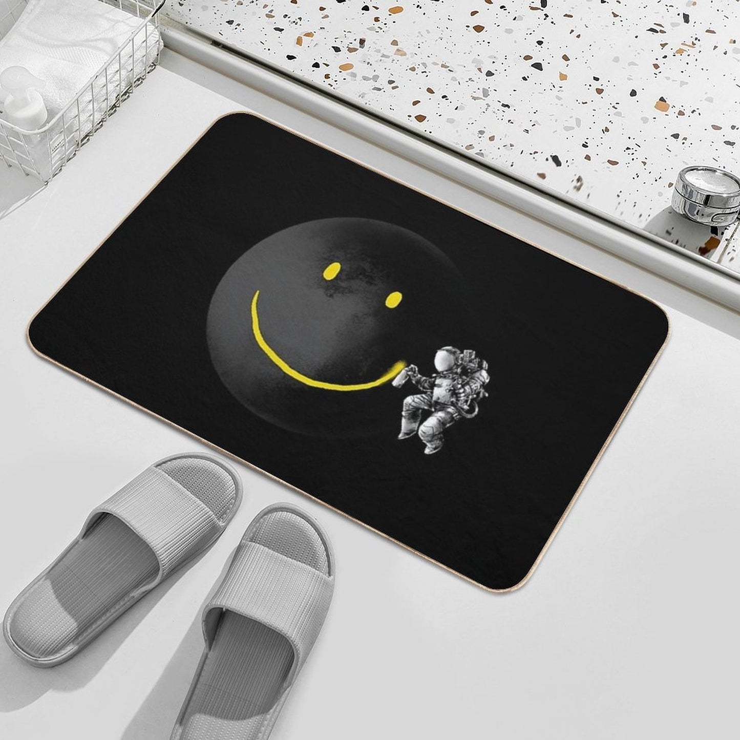 Make A Smile  Multi-Purpose Bath Mat