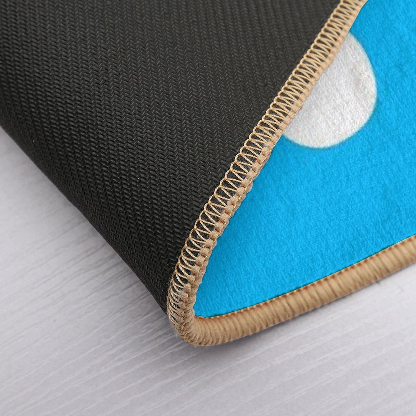 Place Feet Here Durable Bath Mat