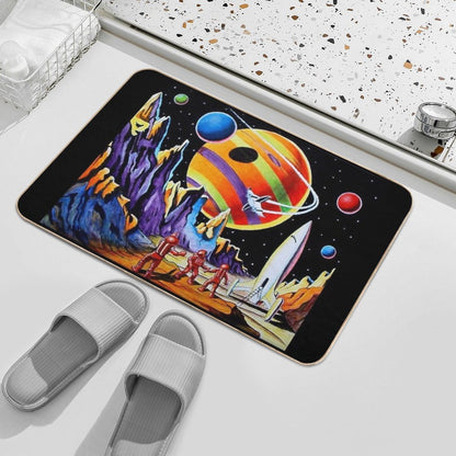 NEW WORLDS  Non-Slip Bath Mat