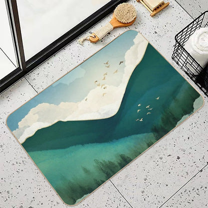 Emerald Hills  Stain-Proof Bath Mat