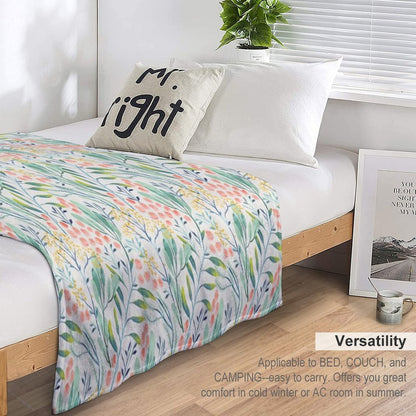 Botanical Garden Compact Throw Blanket