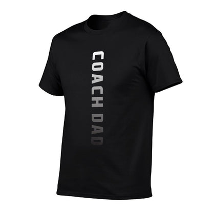 Coach Dad Design - Soccer Football Basketball Coach Father  Eco-friendly Material T-Shirt