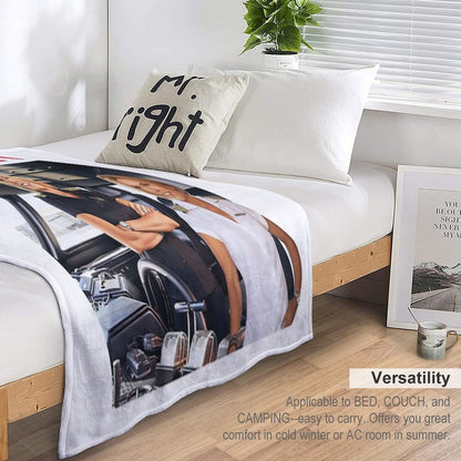 Captain Sandy Easy Care Throw Blanket
