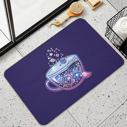 Galaxy Tea  Repositionable Bath Mat