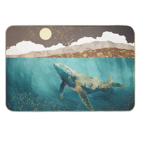 Light Beneath  Absorbent Bath Mat