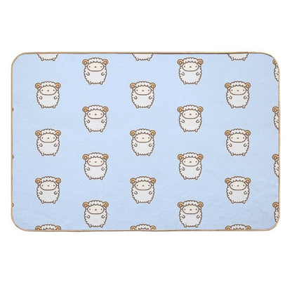 Cute Sheep  Fade-Resistant Bath Mat