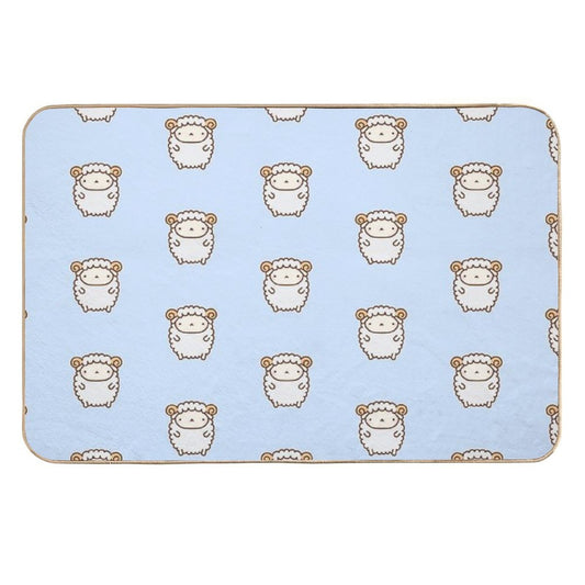 Cute Sheep  Fade-Resistant Bath Mat