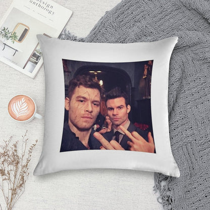 Klaus And Elijah Mikaelson Soft Style Accent Throw Pillow