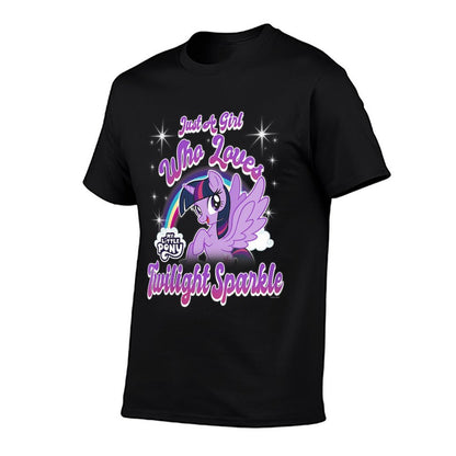 My Little Pony Friendship Is Magic Girl Twilight Sparkle  Slim-fit Cut T-Shirt