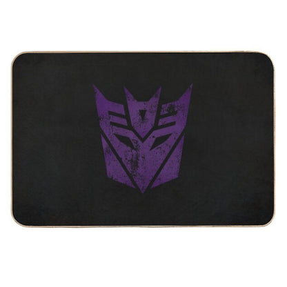Decepticons Logo · Distressed  Easy Maintenance Bath Mat