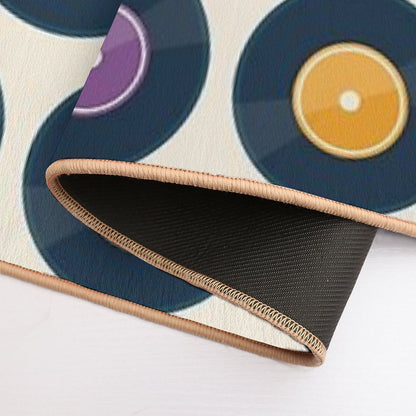 Vinyl Record Collection  Long-Lasting Bath Mat