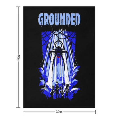 Grounded Video Game Grounded Video Game Grounded Video Game Gift-ready Throw Blanket