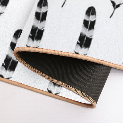 Frozen Feather  Pet-Safe Bath Mat