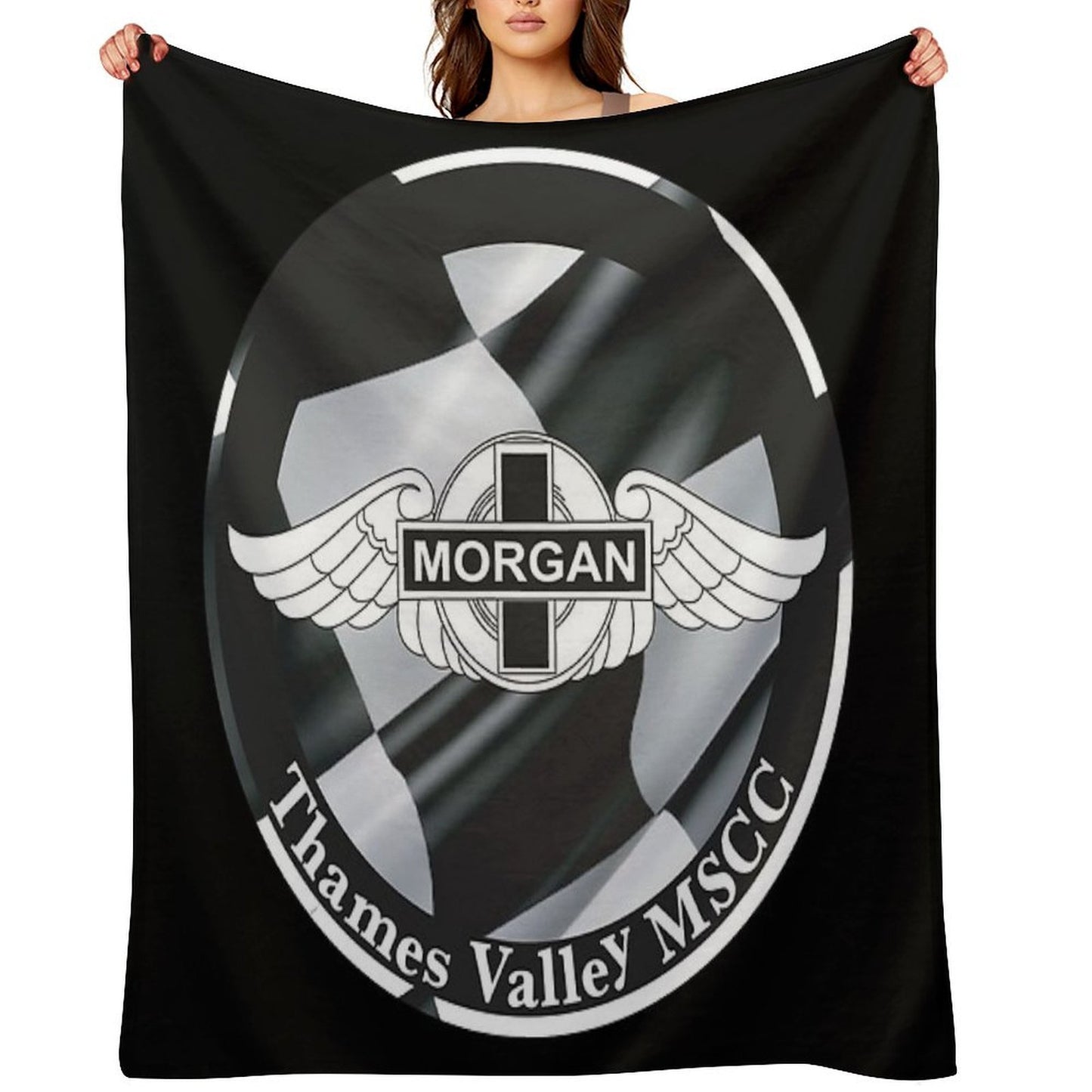 Morgan Cars Compact Throw Blanket