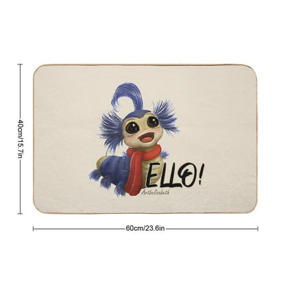 Labyrinth Worm  Toxin-Free Bath Mat