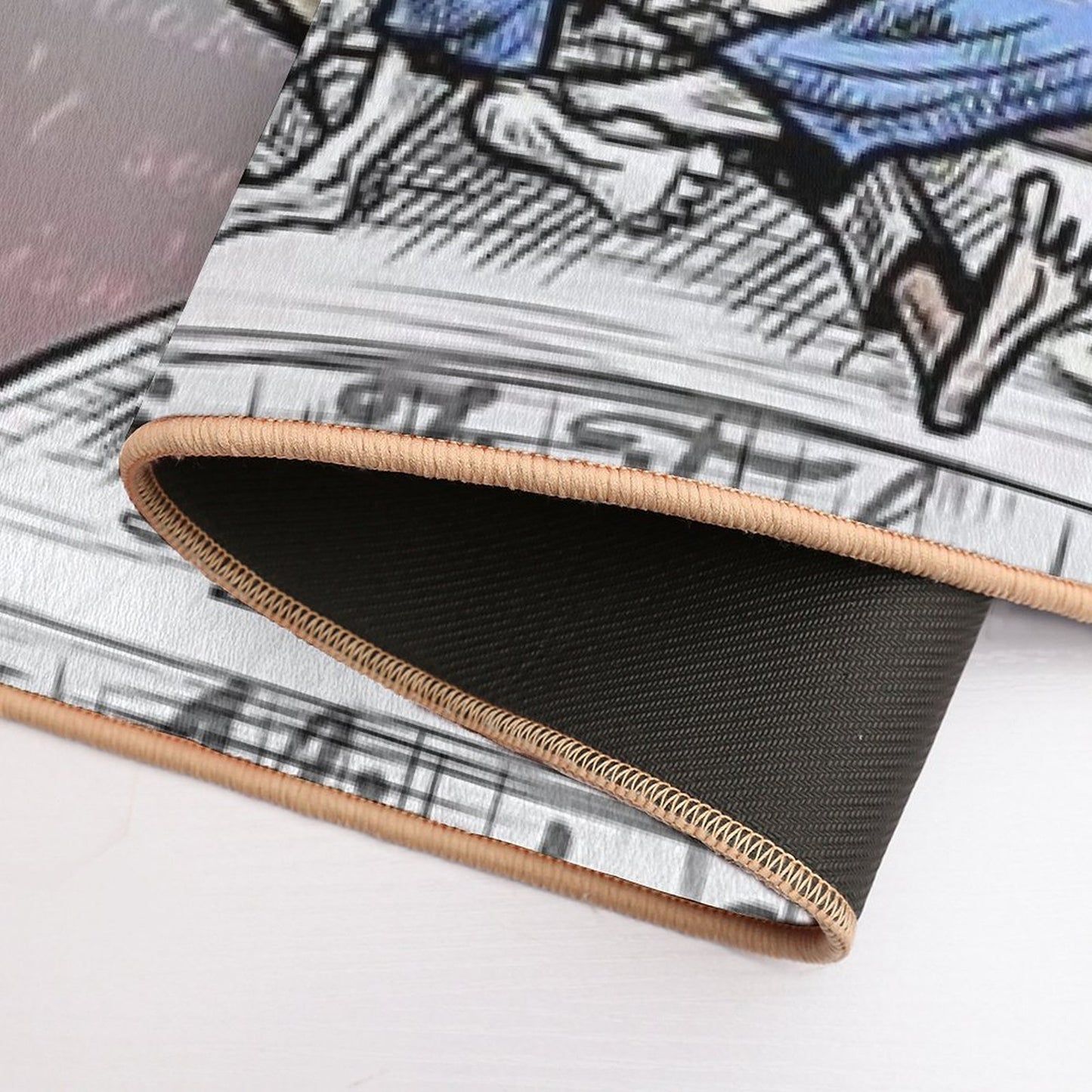 Mad Jiu Jitsu Tea Party Durable Bath Mat