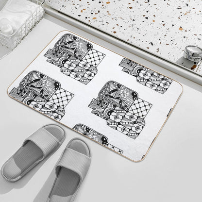 Fusion  Slip-Resistant Bath Mat