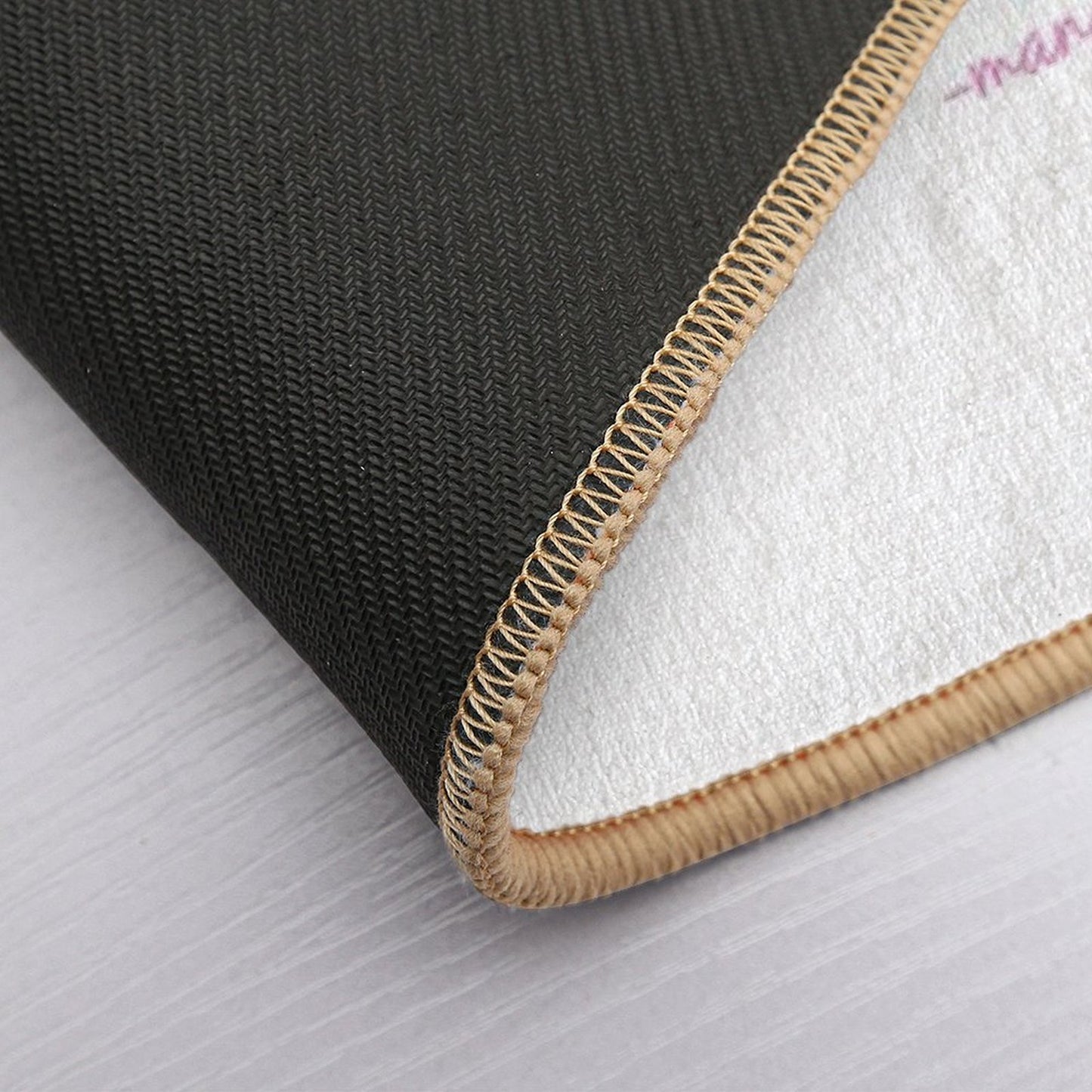 No Outside Clothes on My Bed  Anti-Trip Bath Mat