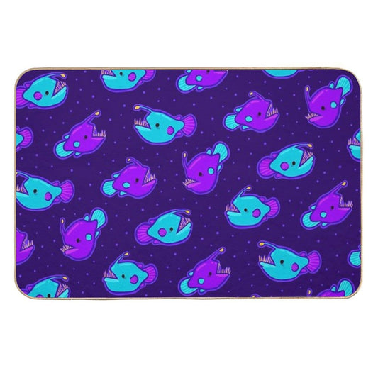 Angler Fish  Odorless Bath Mat