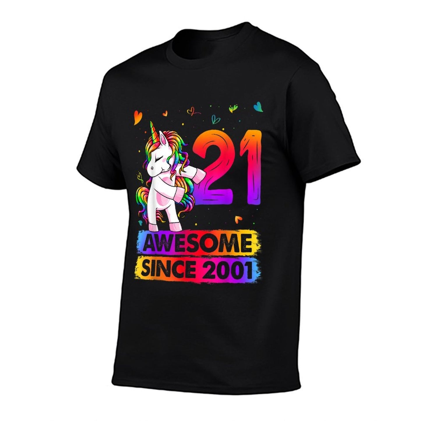 21 Year Old Unicorn Flossing 21st Birthday Unicorn Party  Affordable Price T-Shirt