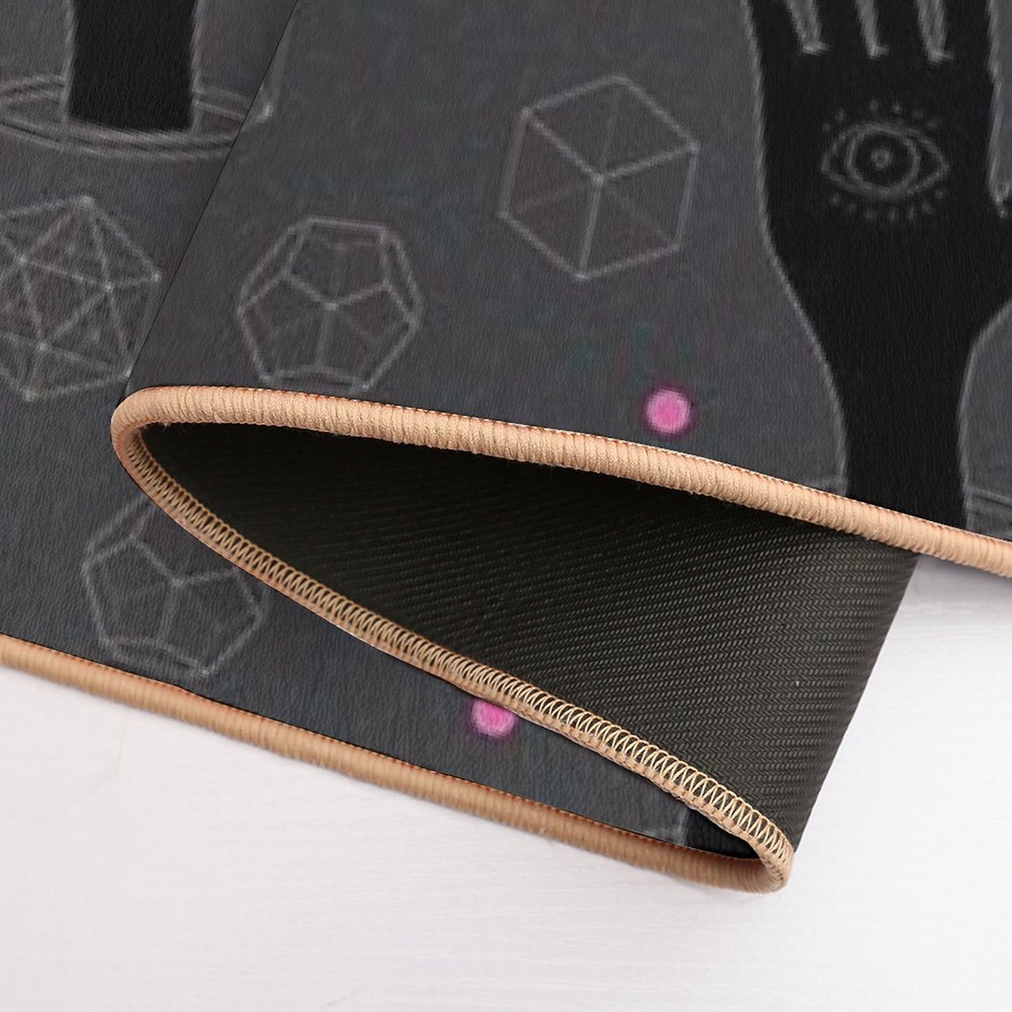 Sacred Geometry  Pet-Safe Bath Mat