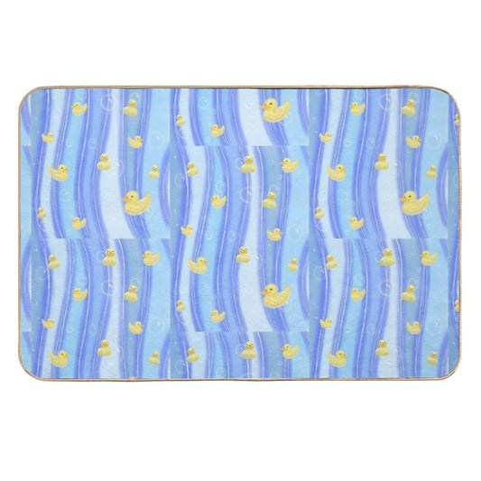 Rubber Duckies  Rapid-Drying Bath Mat