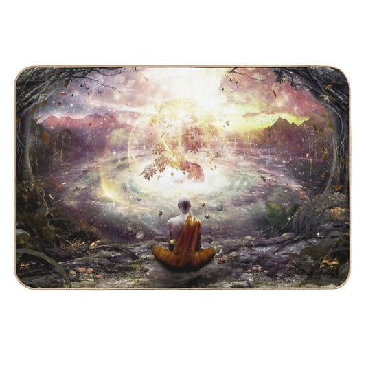 Nature And Time  Dirt-Trapping Bath Mat