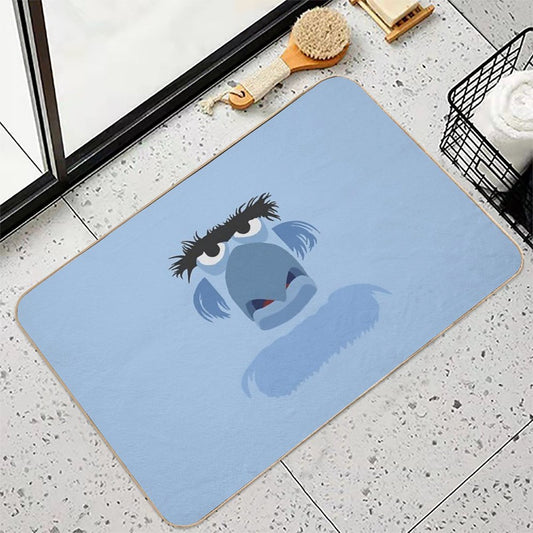 Sam The Eagle  Fade-Resistant Bath Mat