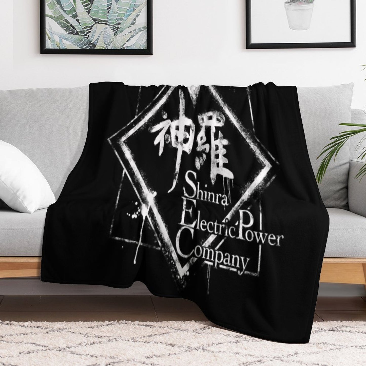 Shinra Inc Comfort Throw Blanket