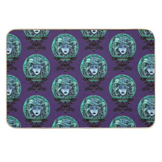 Madame Leota, No Background  Slip-Resistant Bath Mat