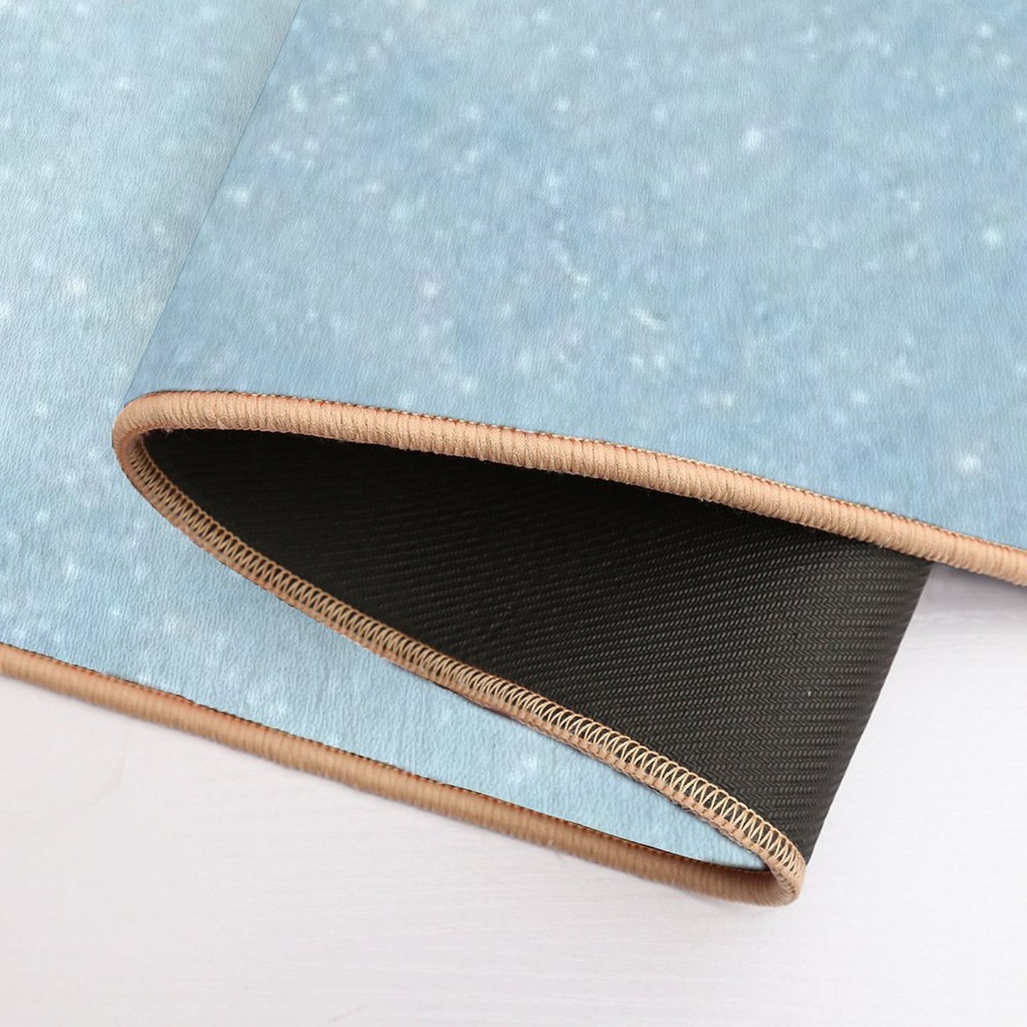 Comfy Snowstorm  Eco-Friendly Bath Mat