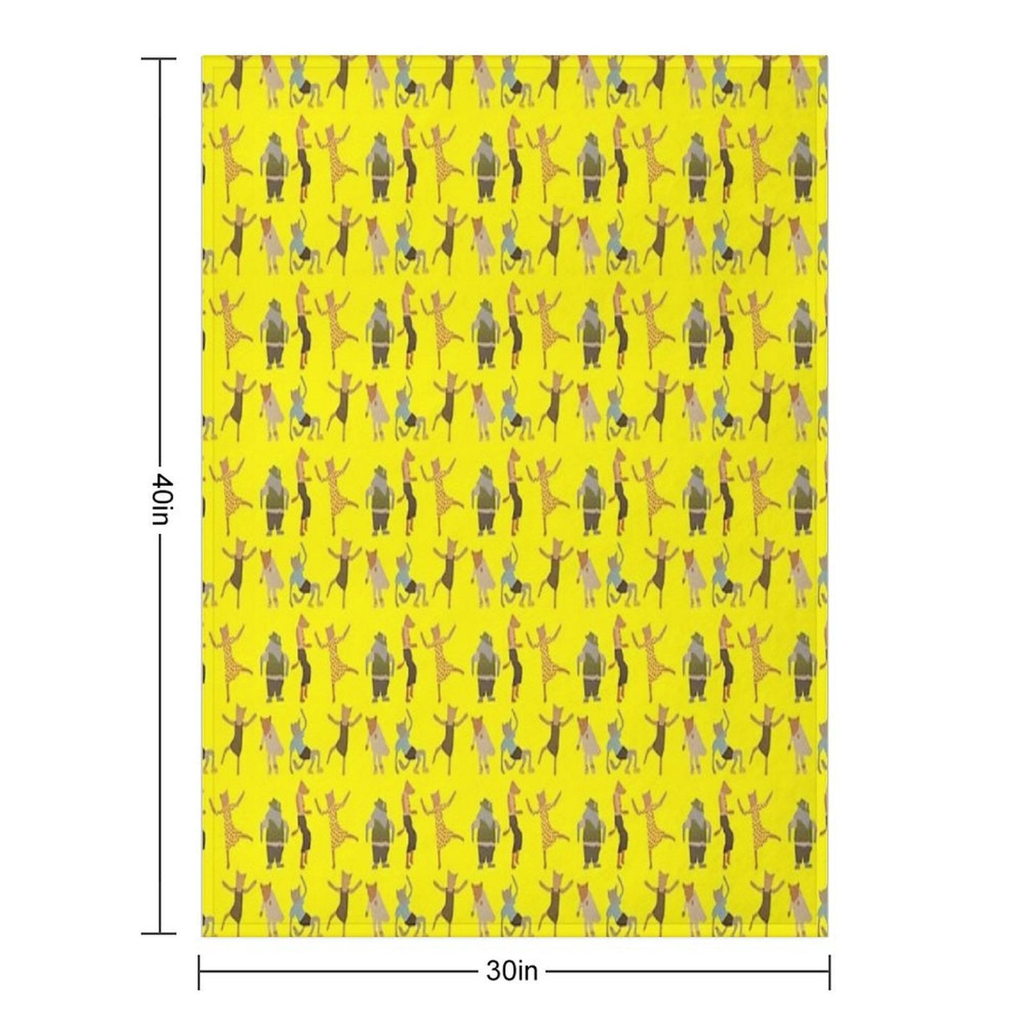 Let Her Dance Plush Throw Blanket