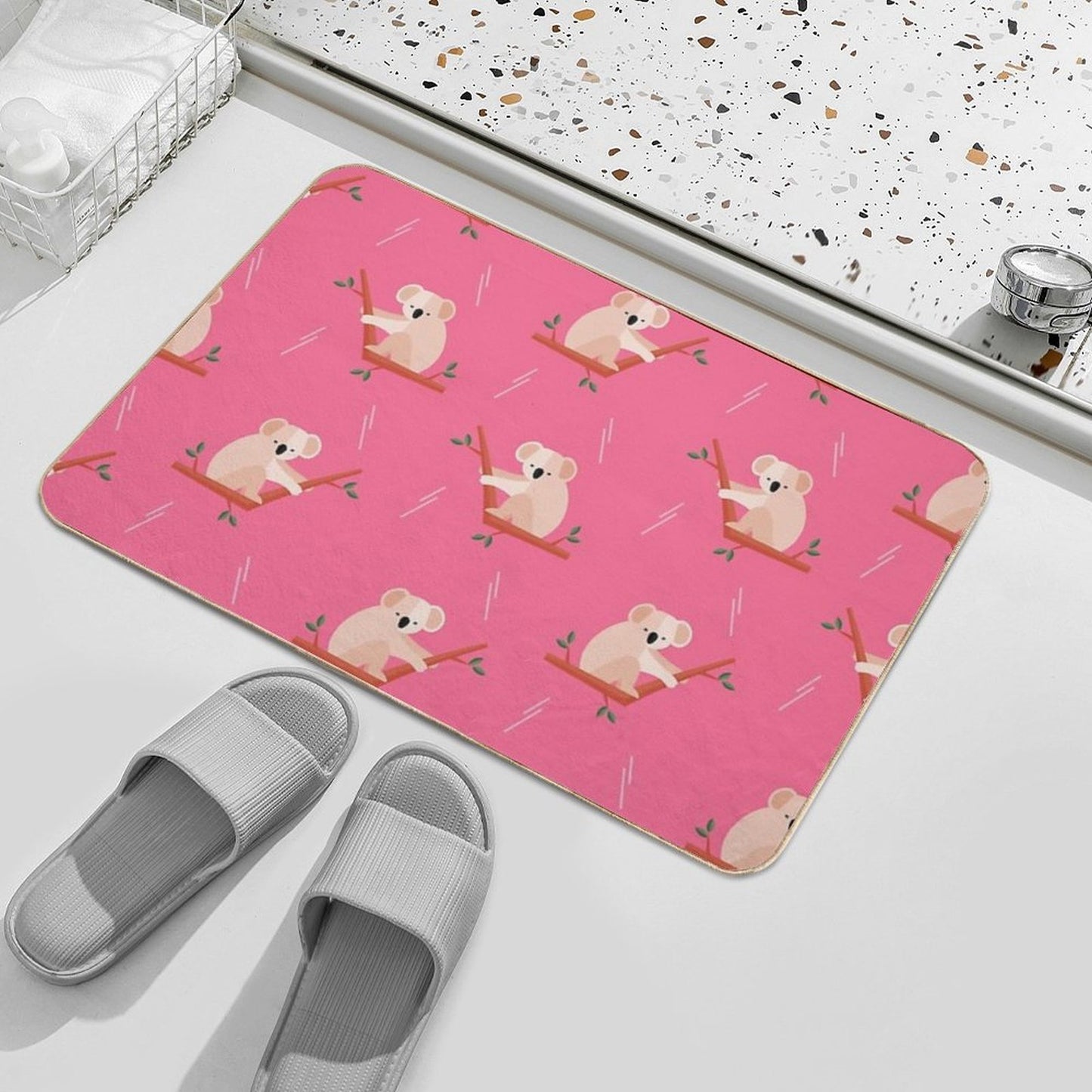 Koala Party  Long-Lasting Bath Mat