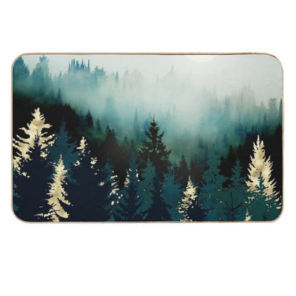 Forest Glow  Repositionable Bath Mat