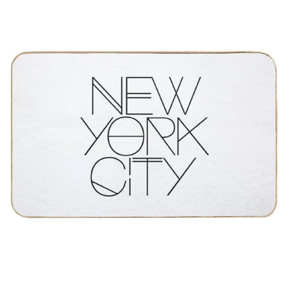 New York City.  Eco-Friendly Bath Mat