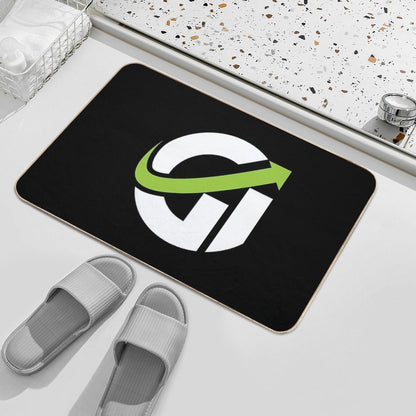 Main Logo No-Text - Dark Background  Absorbent Bath Mat