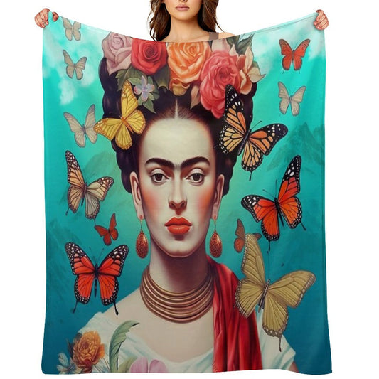 Frida Kahlo 4 Versatility Throw Blanket