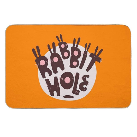 Rabbit Hole  Stain-Proof Bath Mat
