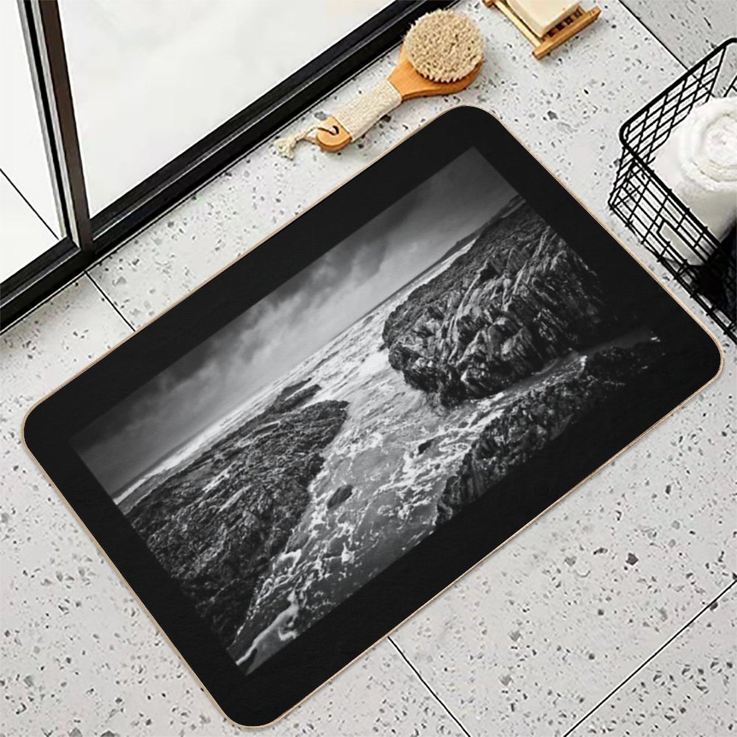 Westward Ho! Rocks  Anti-Trip Bath Mat
