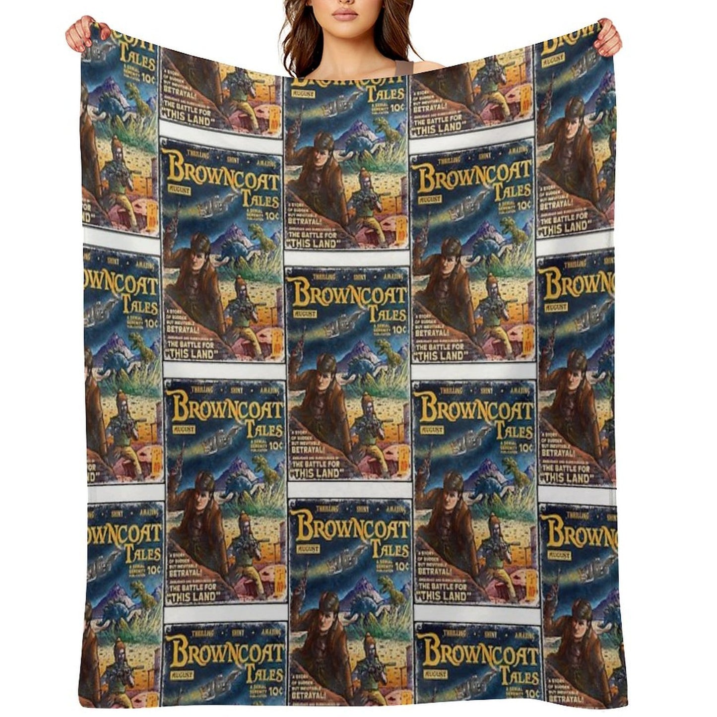 Browncoat Tales Shrink-resistant Throw Blanket
