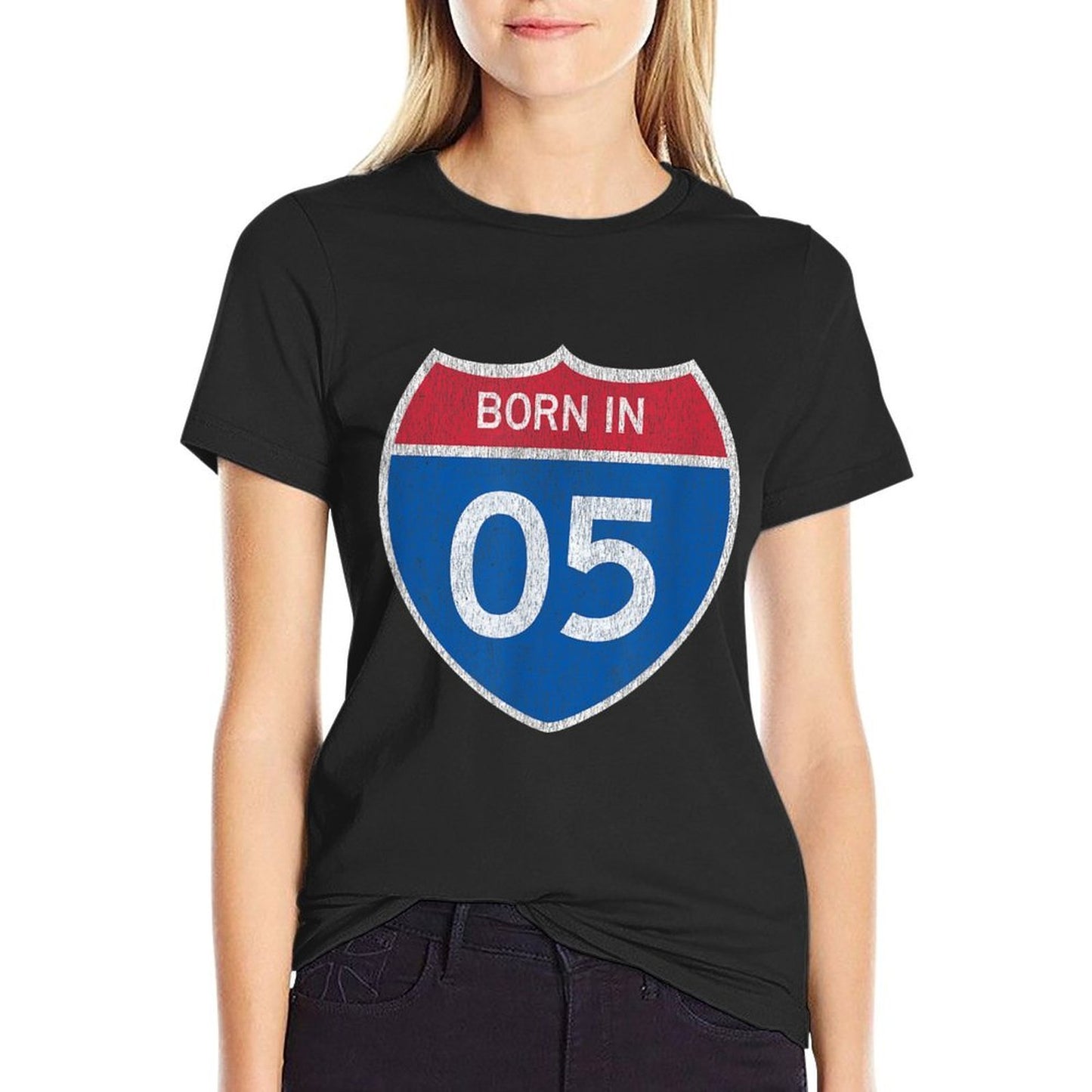 20 Year Old Classic Car Road Sign 20th Birthday  Affordable Price T-Shirt