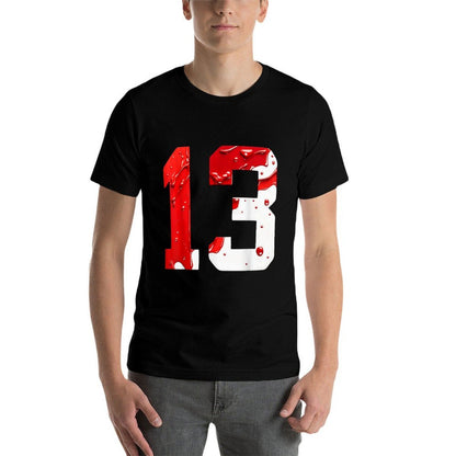 NUMBER 13 YEARS OLD 13TH BIRTHDAY  Eco-friendly Material T-Shirt